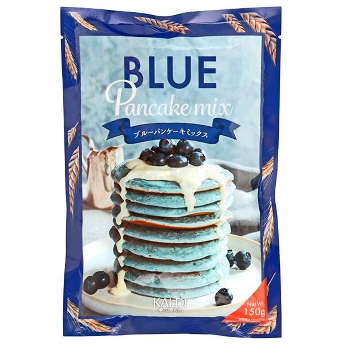 KALDI Halloween Pancake Powder Blueberry Flavor 150g 1 pack - Weee!