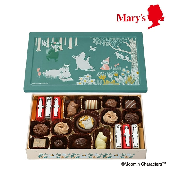 Mary's 姆明联名 欢乐巧克力 19枚 1 份