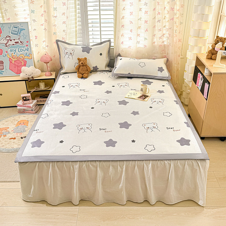 Cool Mat Set Starry Bear Twin Size