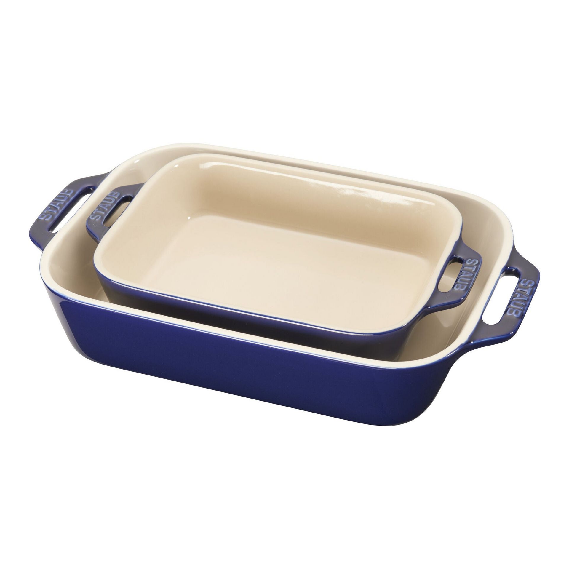 Staub 2-pc Rectangular Baking Dish Set - Dark Blue 1 each