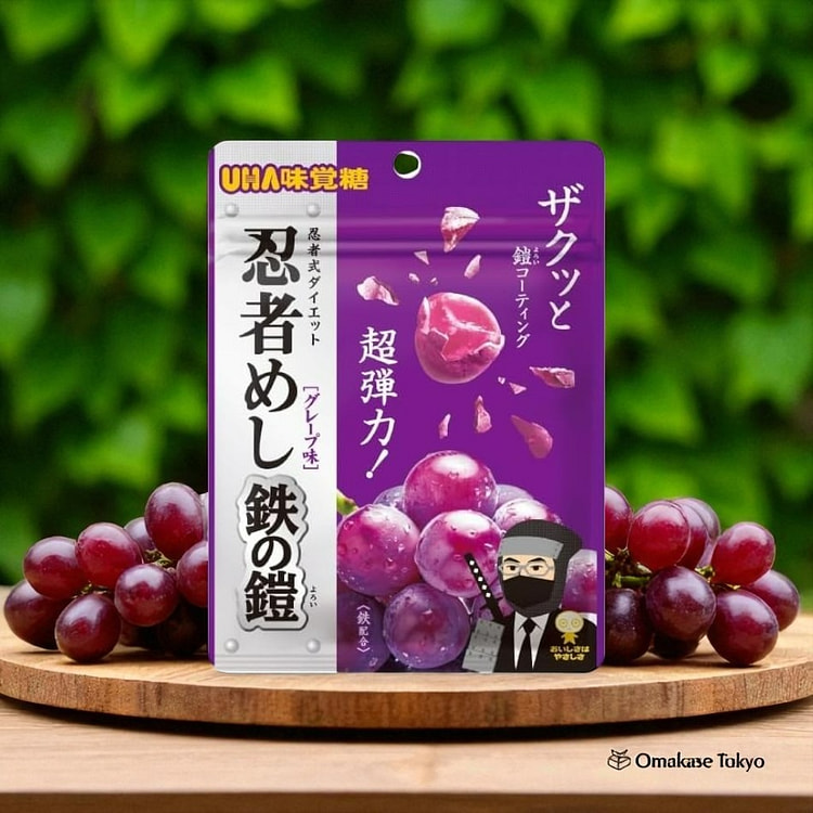 UHA Mikakuto Ninja Meshi Grape Flavor