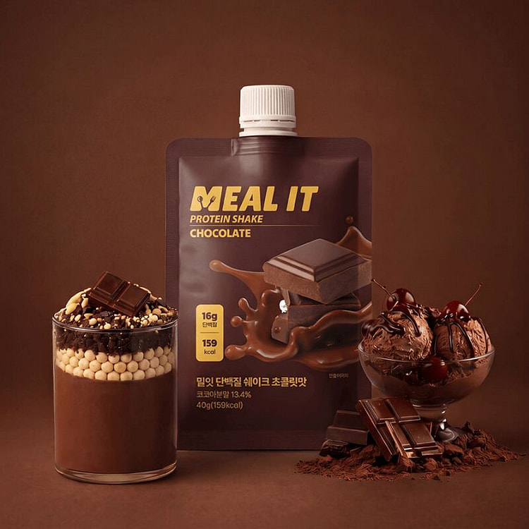 Meal It Protien Shake Chocolate 40 g*3 pack (min 2)