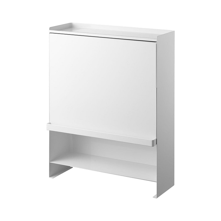 Concealable Spice Rack - Steel White