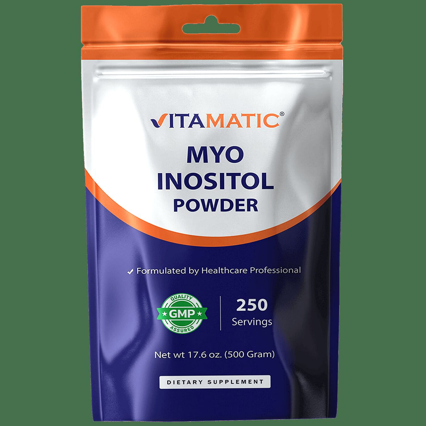 Myo-Inositol Powder 2000 mg per Serving | 500 g 1 each