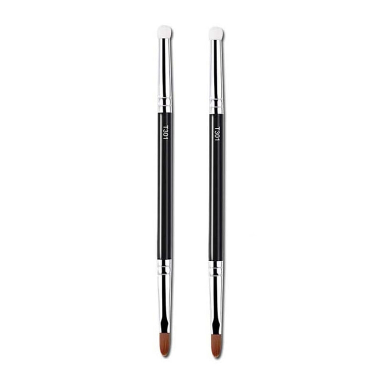 NOVAGLOW 双头遮瑕刷 海绵圆头黑眼圈化妆刷 1 包