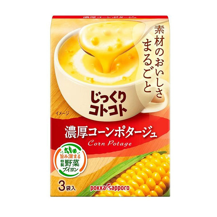 日本 Pokka 玉米浓汤 3袋入/