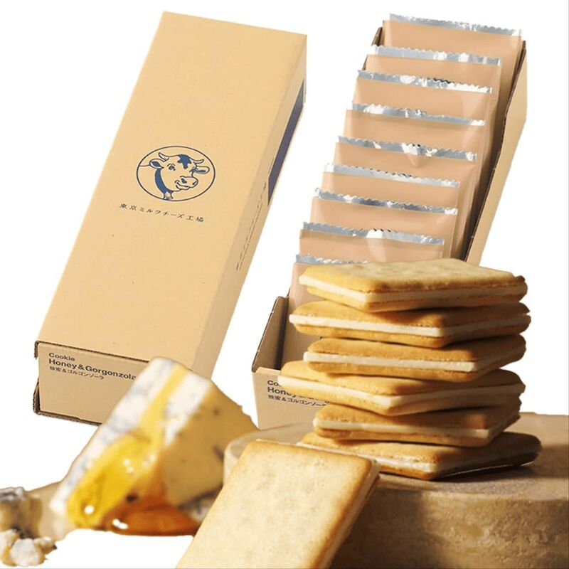 TokyoMilkCheeseFactory Honey Cheese Biscuits 9Pcs 1 case - Weee!