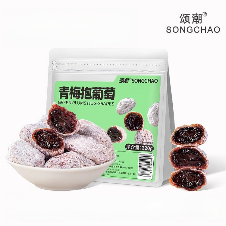 青梅抱葡萄220g*1袋 220 克