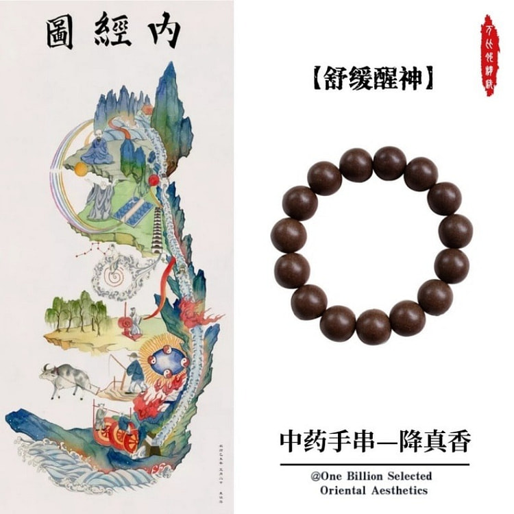 【梦稳心安】古法五行降真香中药手串15mm 1 份