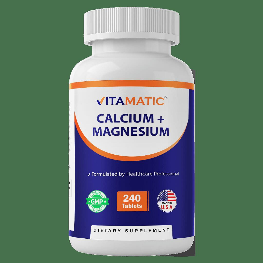 Vitamatic Calcium Magnesium Complex – 240 Tablets 1 each