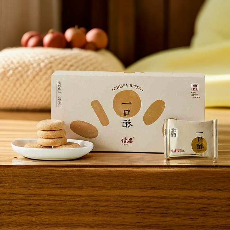 亿昌 一口酥手工鲜制独立小包装酥脆 220g*1盒