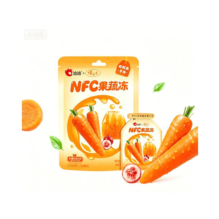 Carrot NFC fruit and vegetable jelly 120g*1 bag 120 g