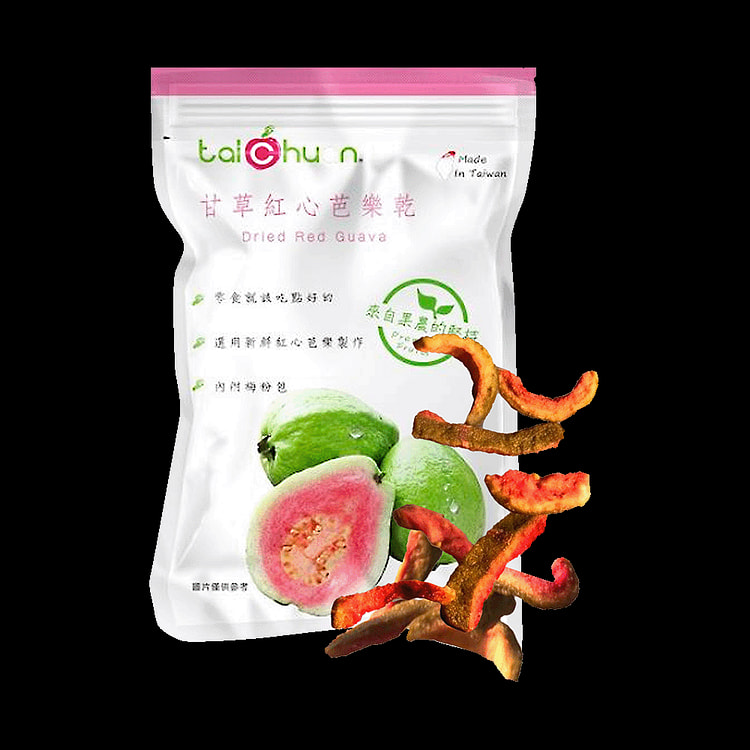 台湾【选用新鲜】泰泉  甘草红心芭乐果干