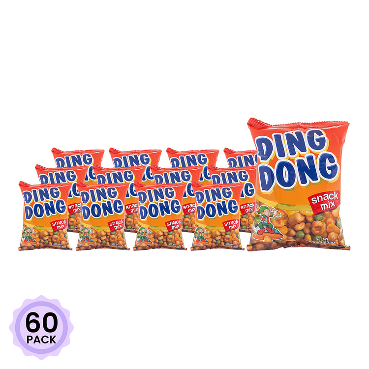 Ding Dong 混合坚果 橙色装 100 克*60 包