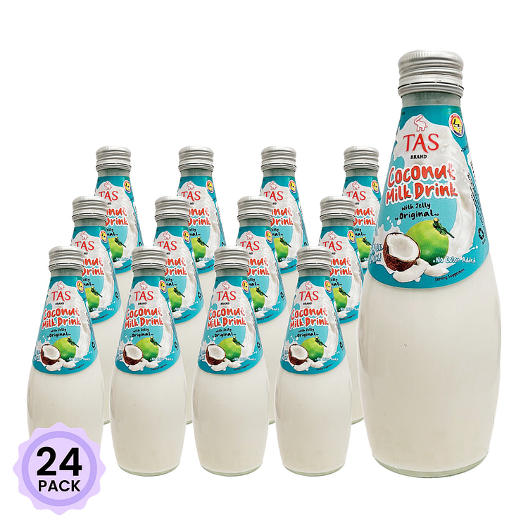 TAS 原味椰奶饮（含果冻） 9.8 液盎司*24 包