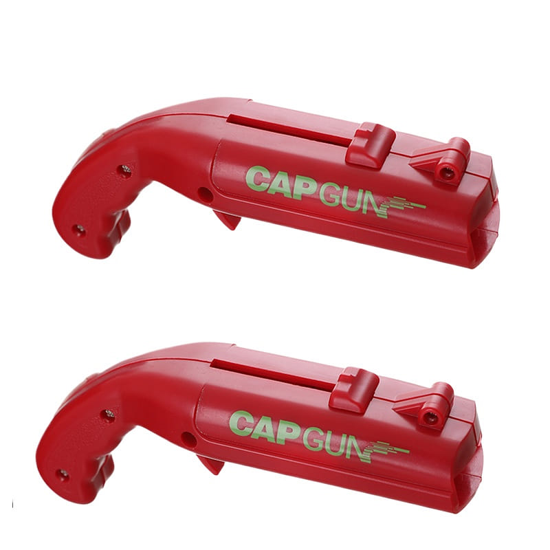 Ejection bottle opener red *2 2 count