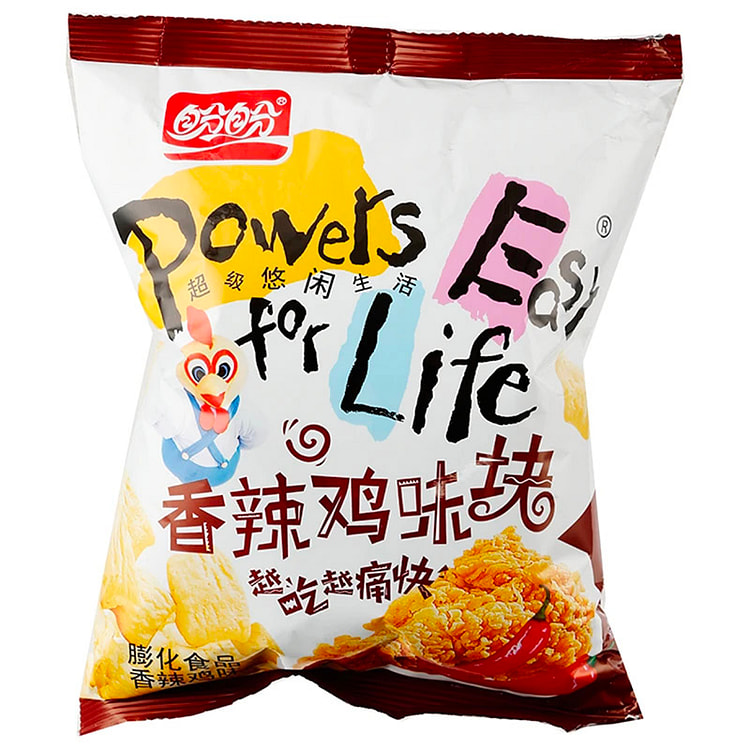 盼盼 麦香鸡味块香辣味味宿舍分享装薯片休闲食品儿童吃货宿舍零食小吃 105g*1包