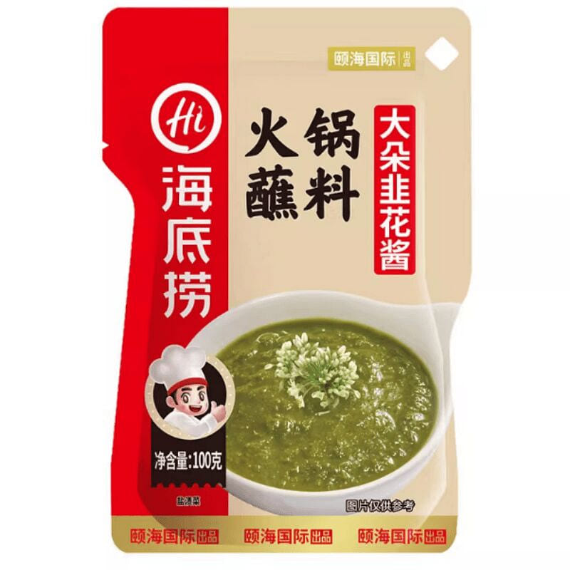 Haidilao hot pot dip leek sauce 100*1 bag 100 g