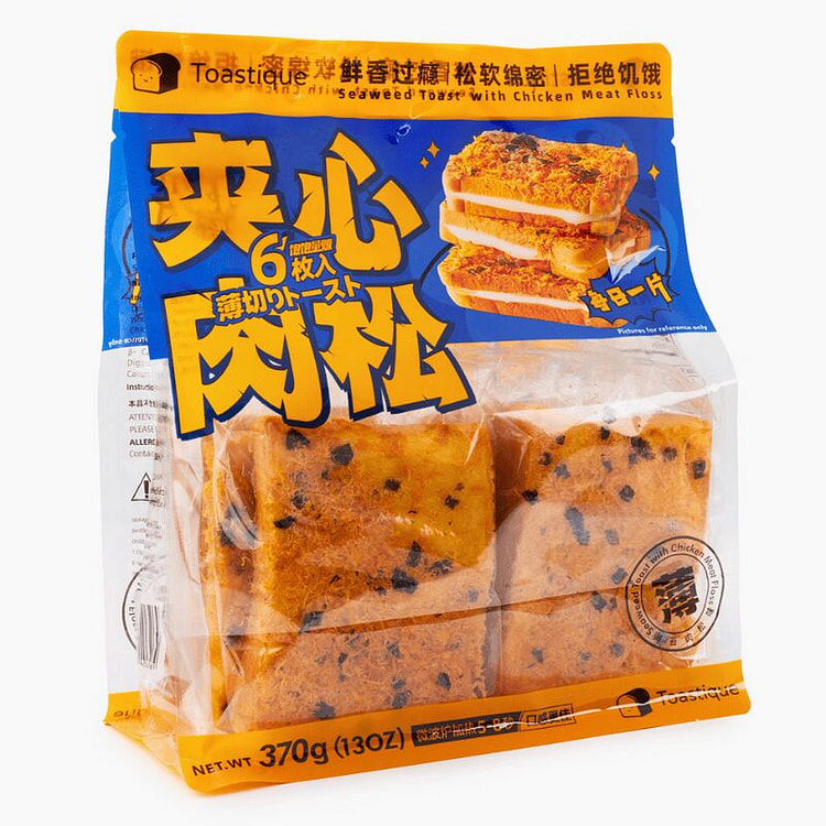 Toastique 海苔鸡肉松吐司 370克 1 份