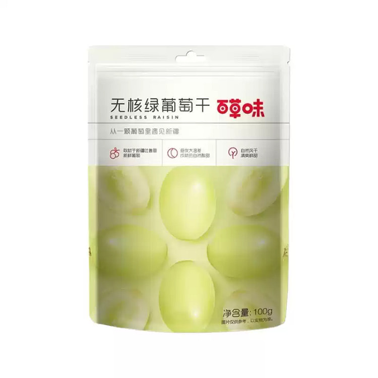 无核绿葡萄干*1袋 100 克