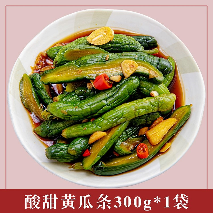 酸甜黄瓜300g*1袋 300 克
