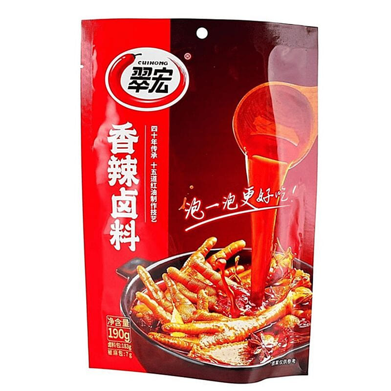 Cuihong Spicy Marinade Seasoning Pack for Braised 190 g