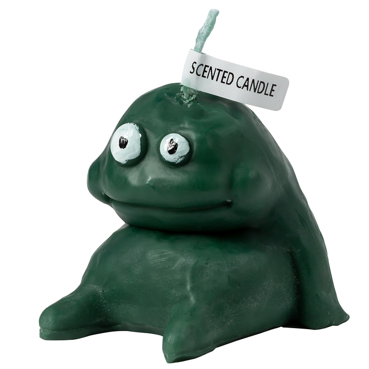 Ventray Mud Monster Scented Candle, Dark Green 1 each