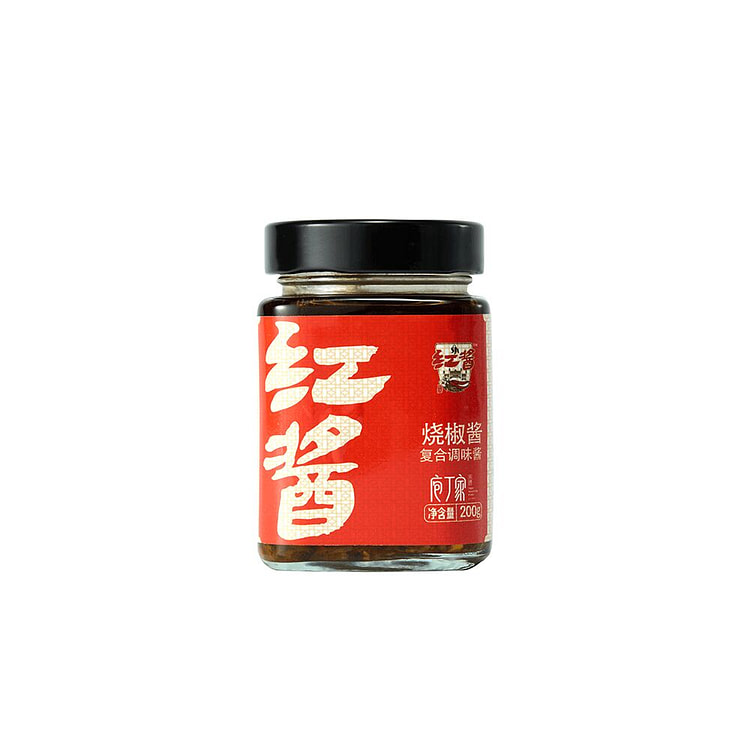 【品牌授权】庖丁家 烧椒酱 复合调味酱1瓶 200 克