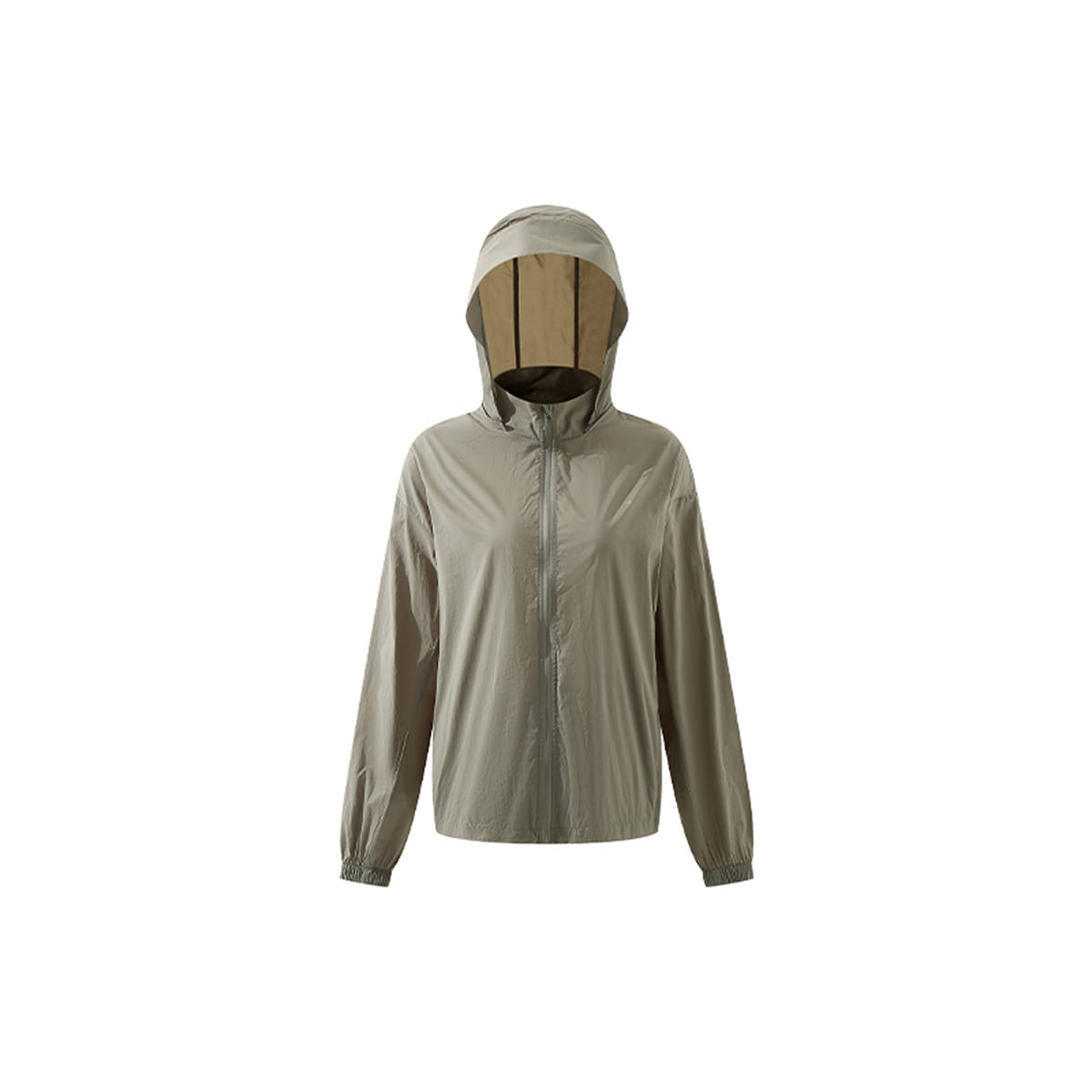 Ubras軽量取り外し可能帽子中性型UVカットジャケット、日焼け止め服-シトラスグリーンXXL 50 グラム