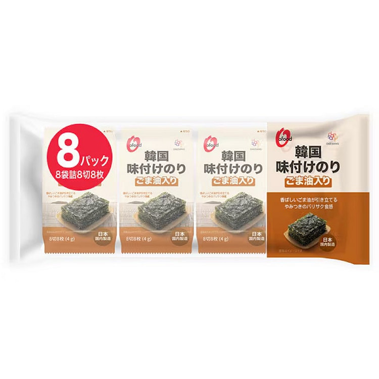 O'Food 韩式调味烤海苔 32克 1 份