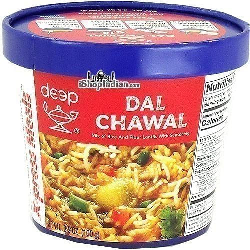 Deep X-press Meals – Dal Chawal, 3.5 oz pack 3.5 oz