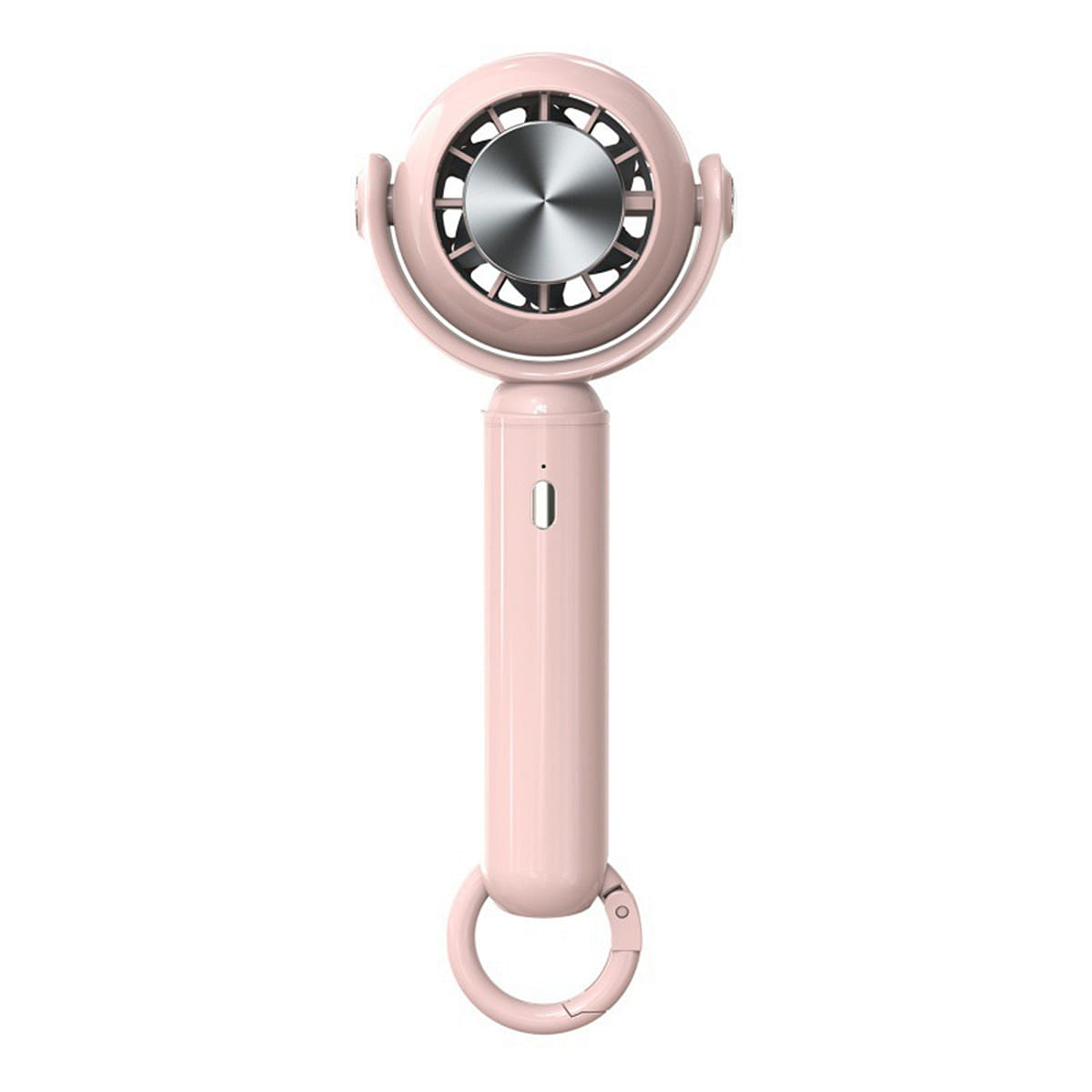 Cold compress handheld fan Pink 2000mA 1 each