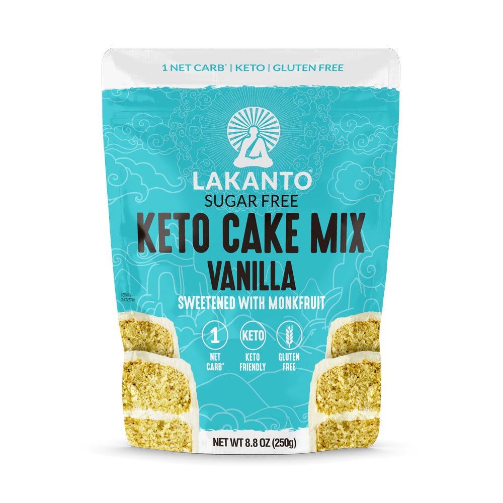 Lakanto Sugar Free Cake Mix - Vanilla 8.8 oz