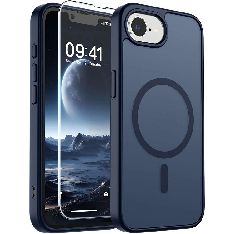 海军蓝 iPhone 16e 手机壳 磁吸防震 1 包