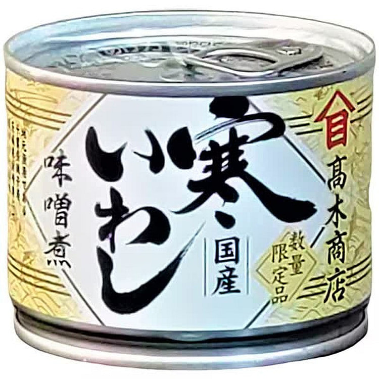 Takagi Cold Simmered Dried Sardines Miso 190g 1 each