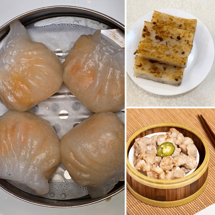 Dim Sum trio 2 1 each