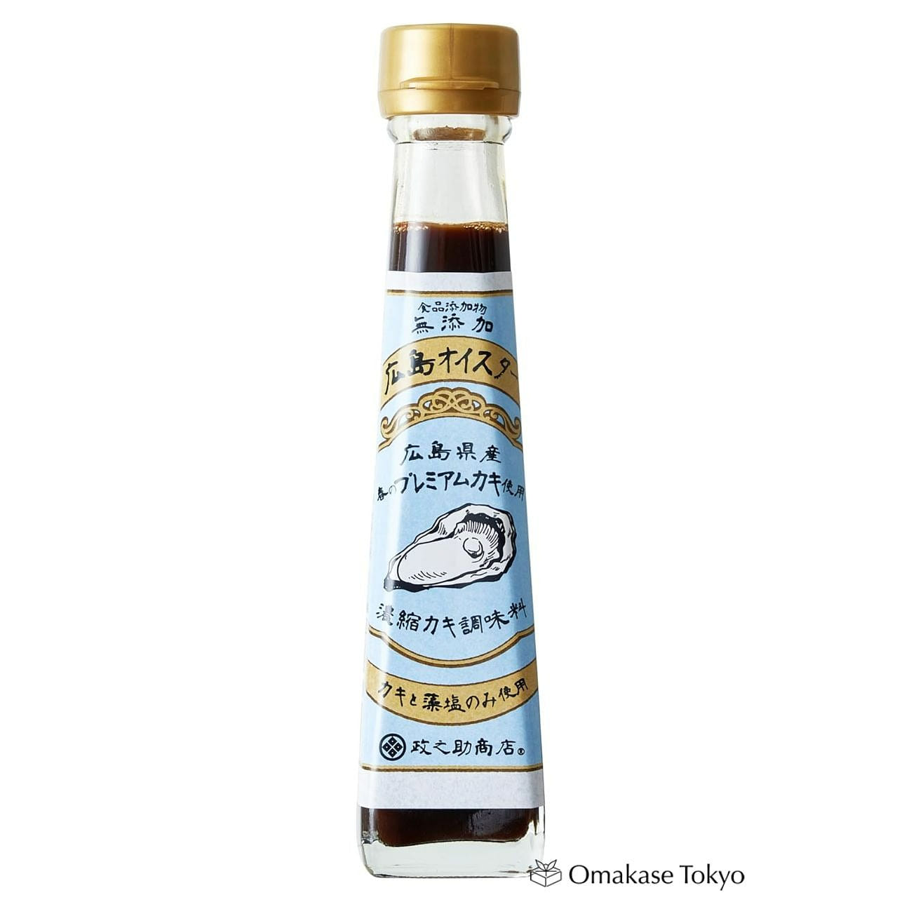 Hiroshima Oyster Sauce with Oysters and Sea Salt 140 g
