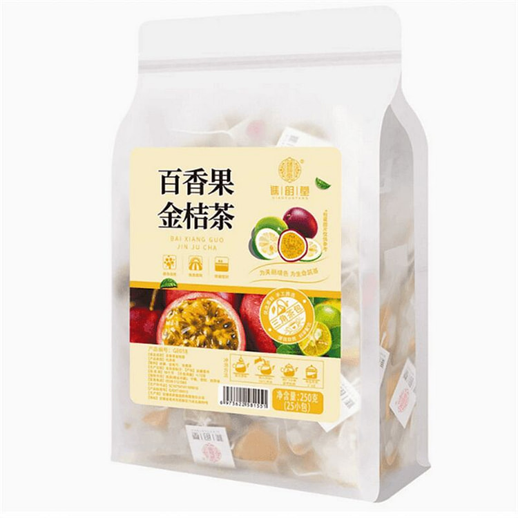 谯韵堂 百香果金桔茶 蜂蜜冻干水果百香果250g 1 份