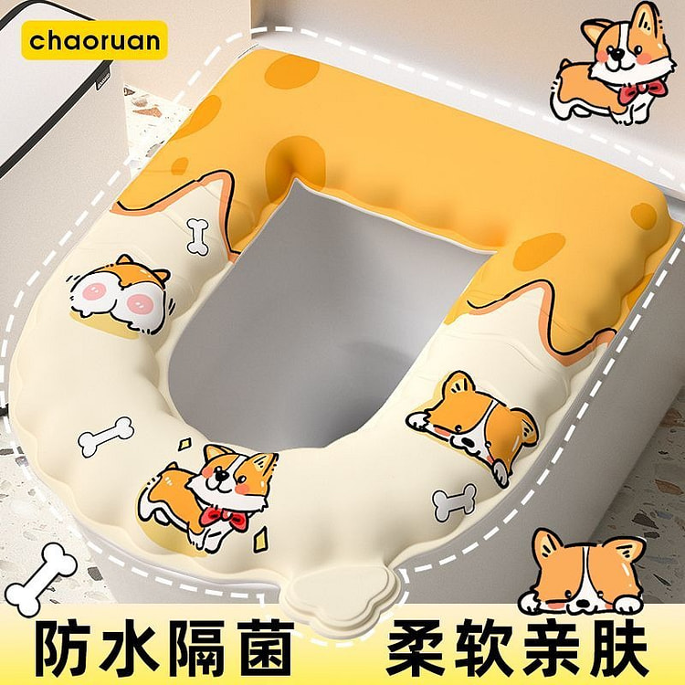 卡通马桶坐垫加厚EVA水洗四季通用