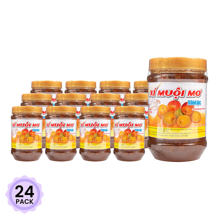Tan Loc Preserved Apricot 600 g*24 pack