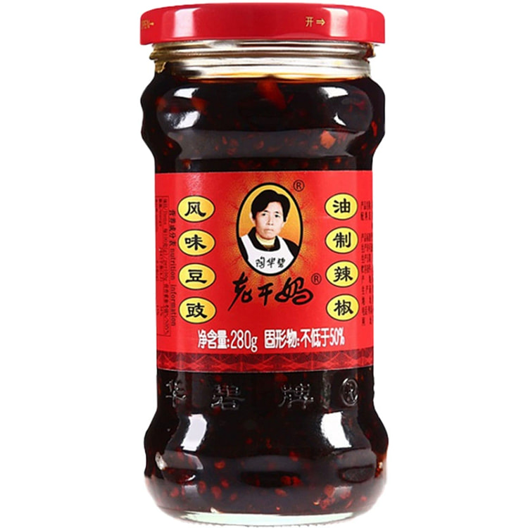 老干妈贵州特产-风味豆豉280g*1瓶