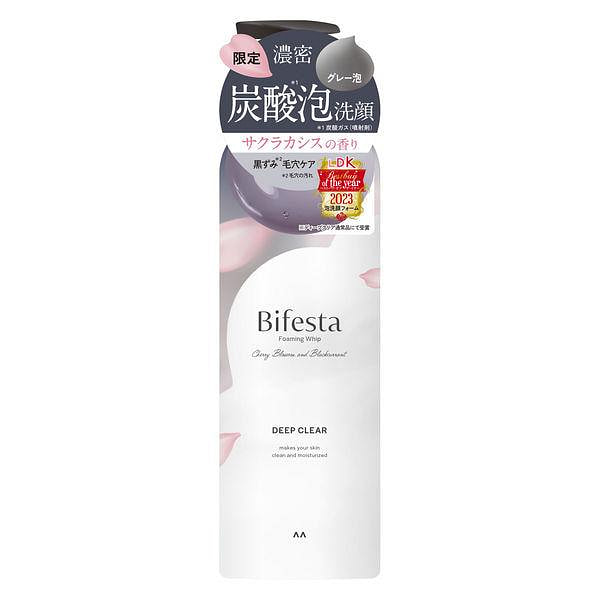 Bifesta Foaming Face Wash Sakura Cassis 200g