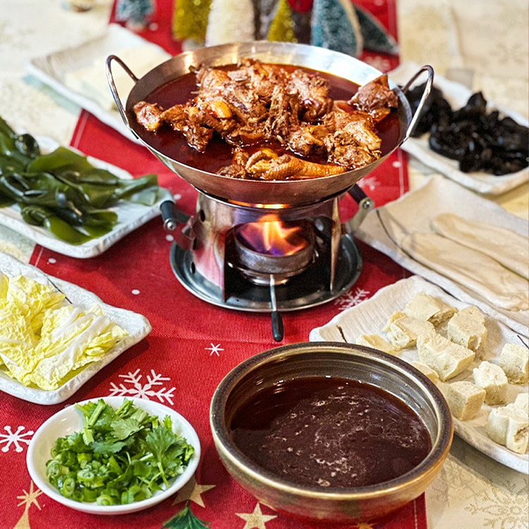 Christmas New Year Limited Chicken Hot Pot