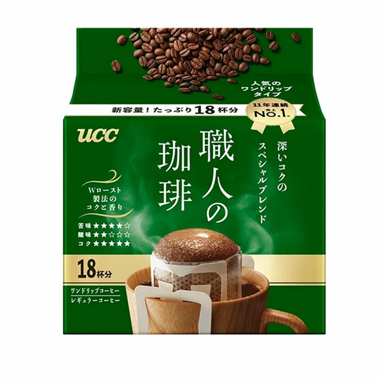 UCC Craftsman's OneDripCoffee Deep Rich BB10/31/25