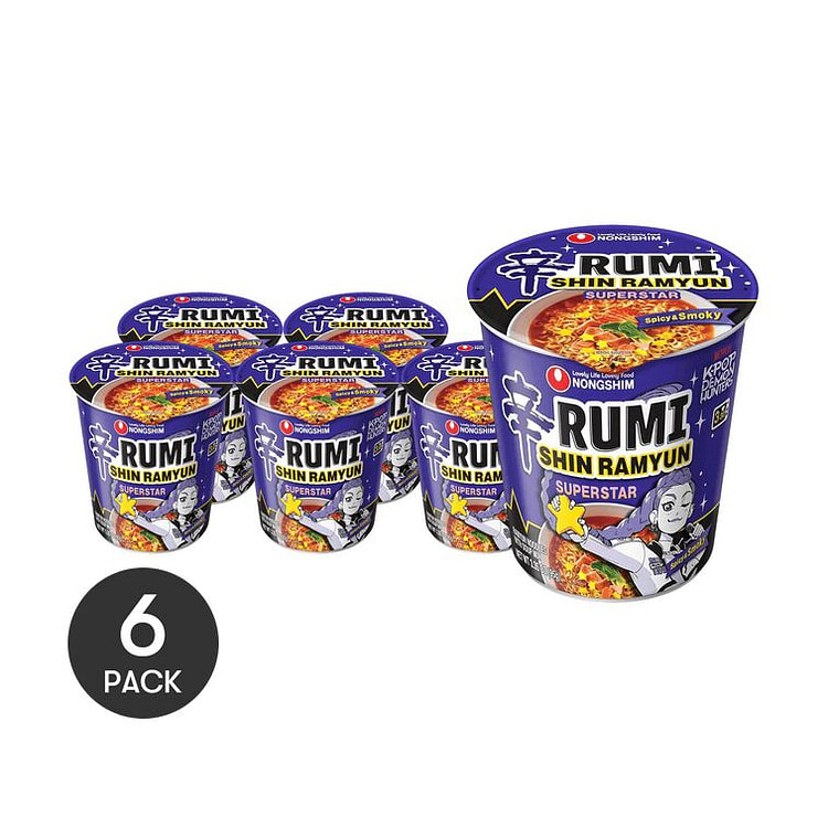 Nongshim KPop Shin Ramen Cheese - 95g x 6 Packs 95 g