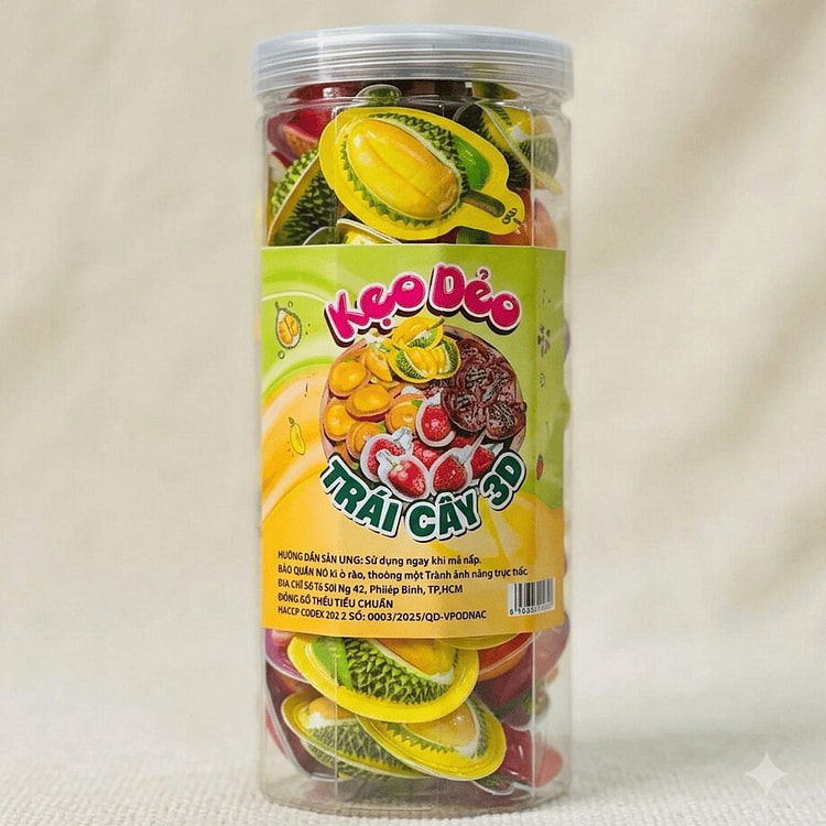 Fruit Flavored Gummy Candy 330 g