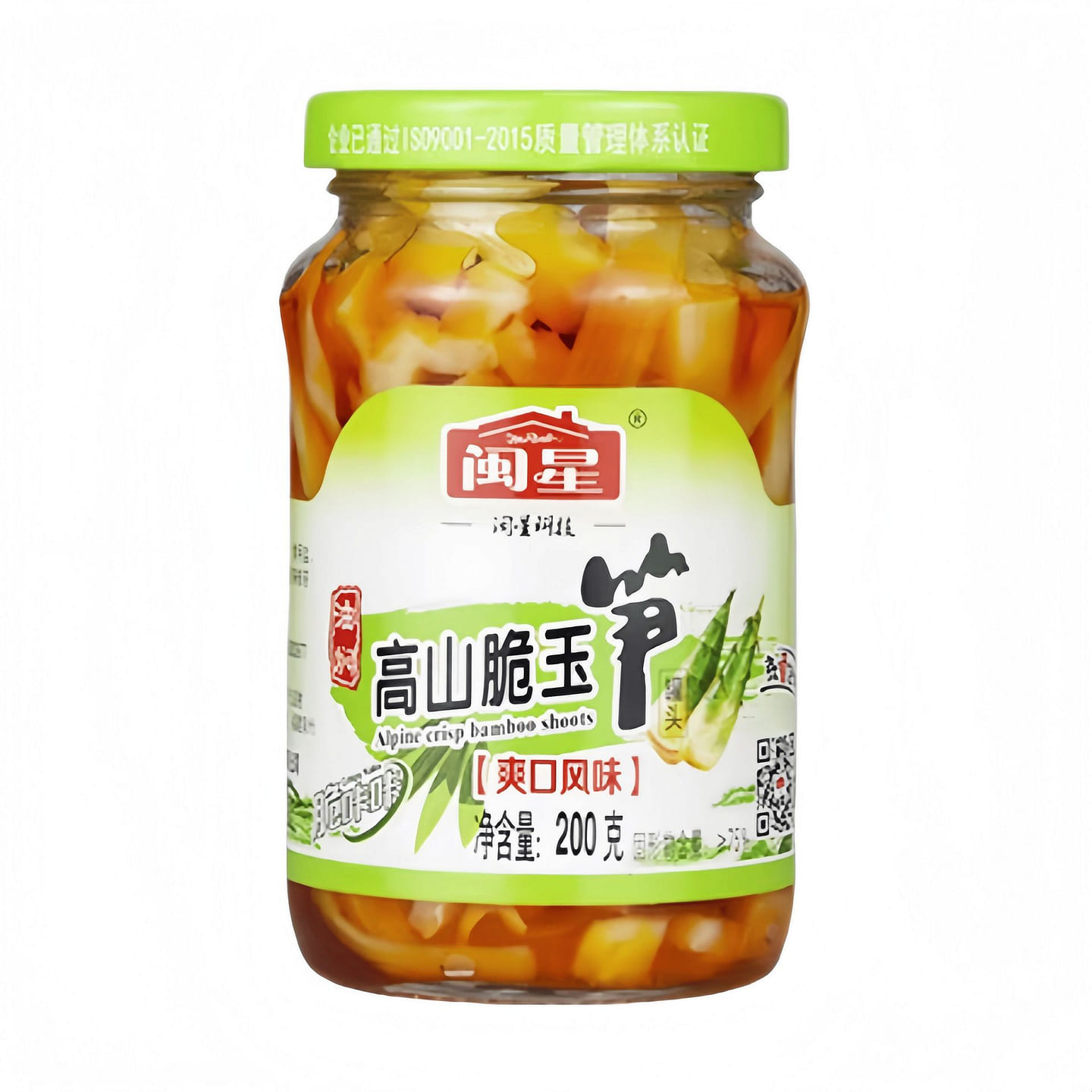 Original Flavor Crispy Mountain Bamboo Shoots 200g 200 g