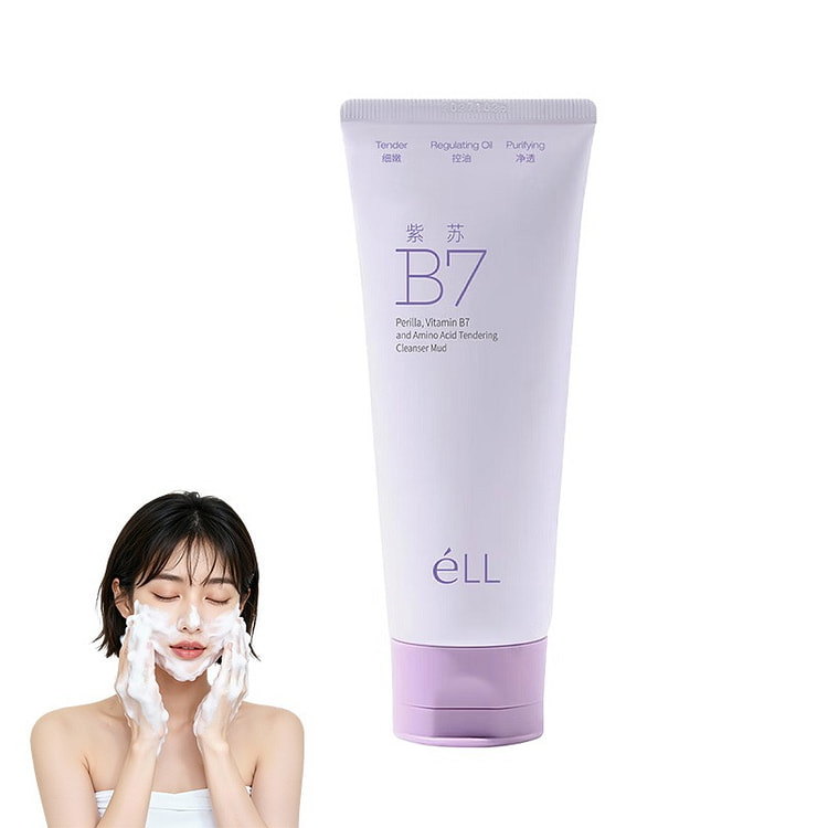 ELL Perilla Vitamin B7 Amino Acid Cleanser Mud 100 g