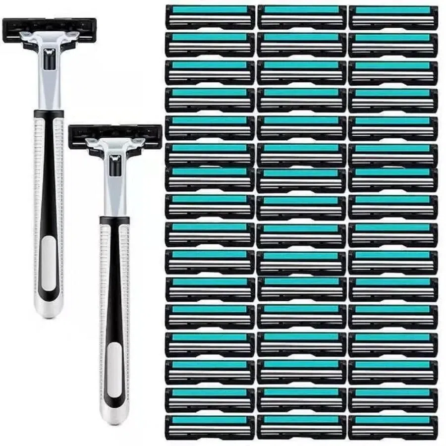 54 Stainless Steel Blades Shaving Disposable Razor 1 box