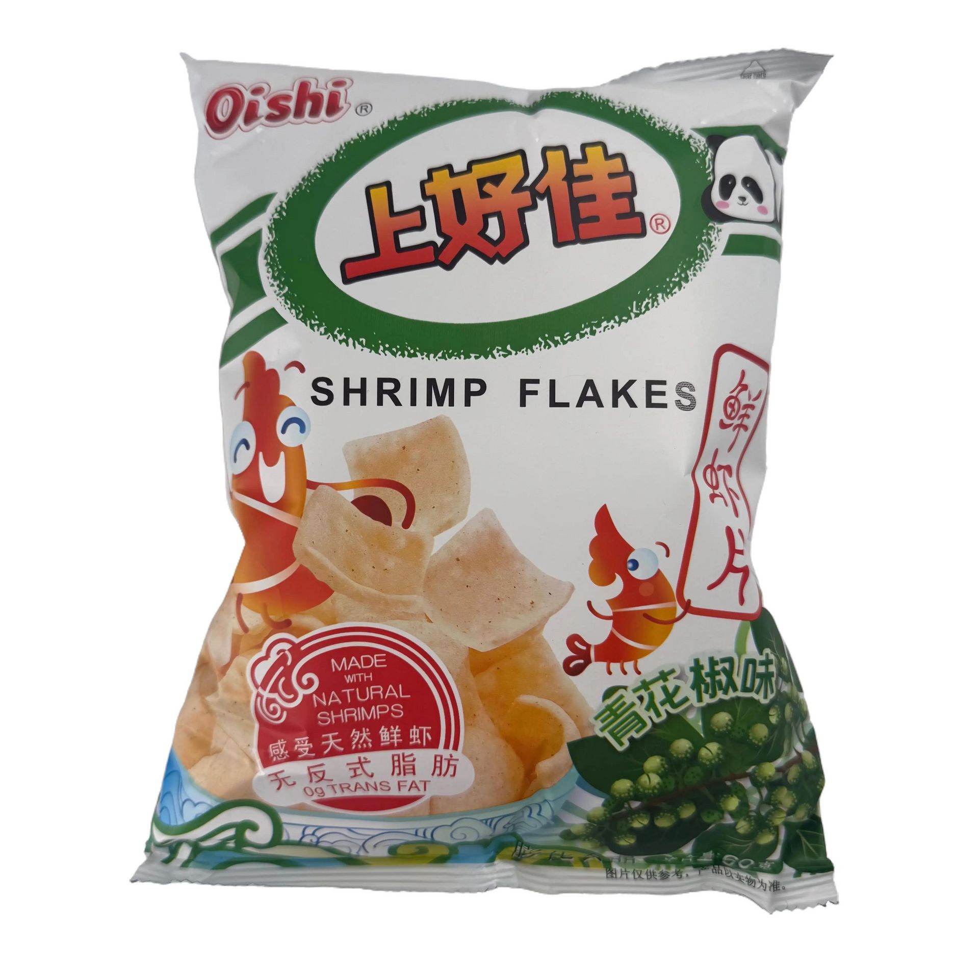 Oishi Shrimp Chips Sichuan Peppercorn flavor 60 g